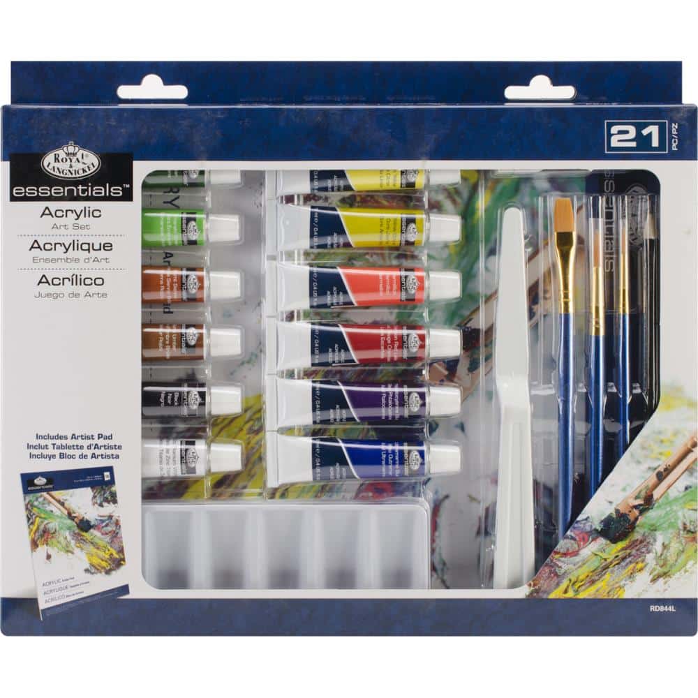 Royal & Langnickel Acrylic Art Set (21 Pcs) Hadafy